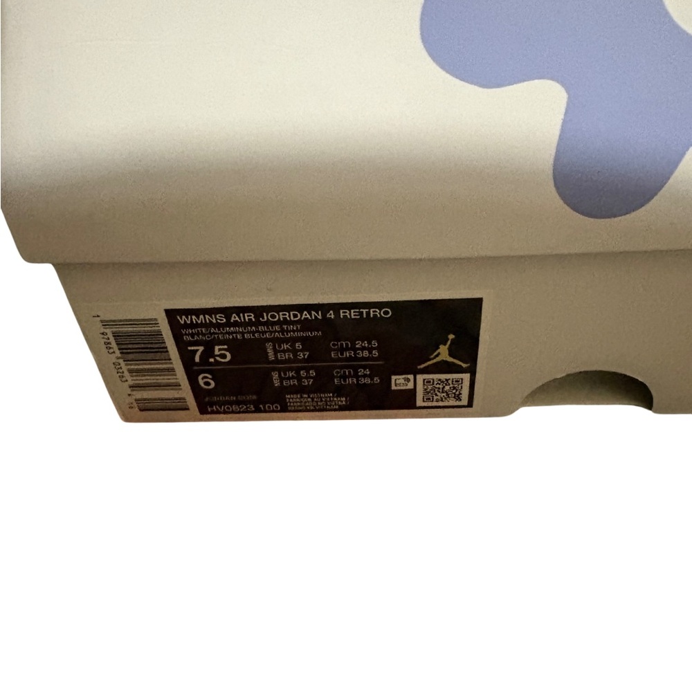 Air Jordan 4 Retro Shoe Box